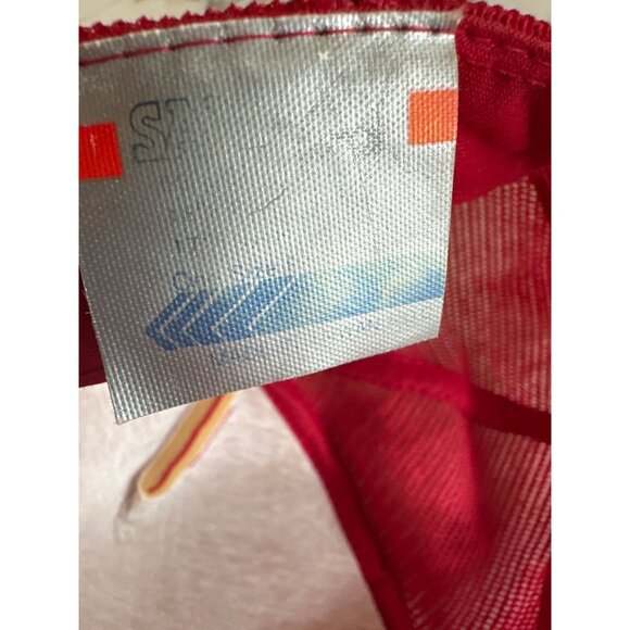 Indiana Hoosiers 1987 National Champions Red Mesh Snapback Hat Vintage 80s Sport - Picture 6 of 6